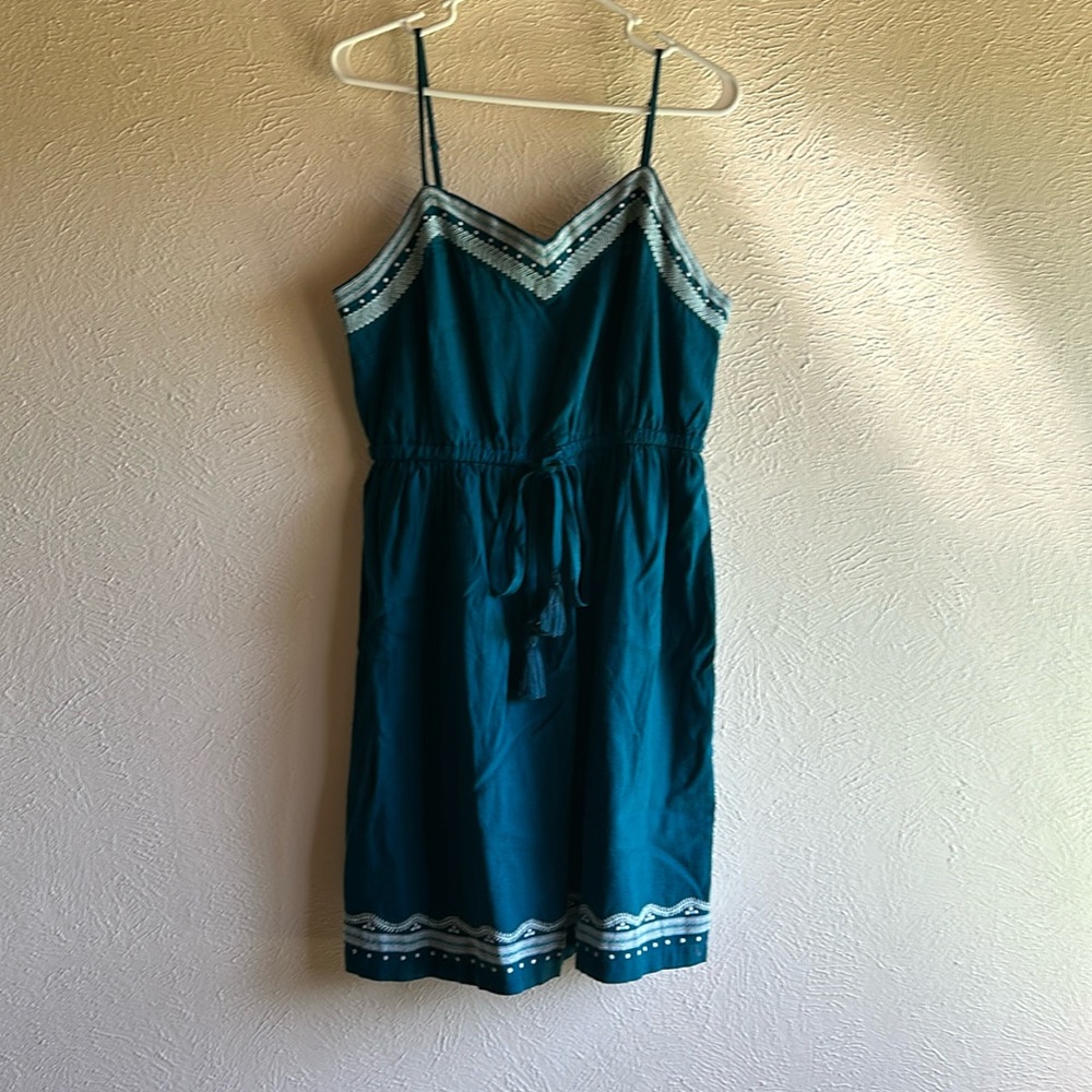 LOFT Beach Spaghetti Strap Dress